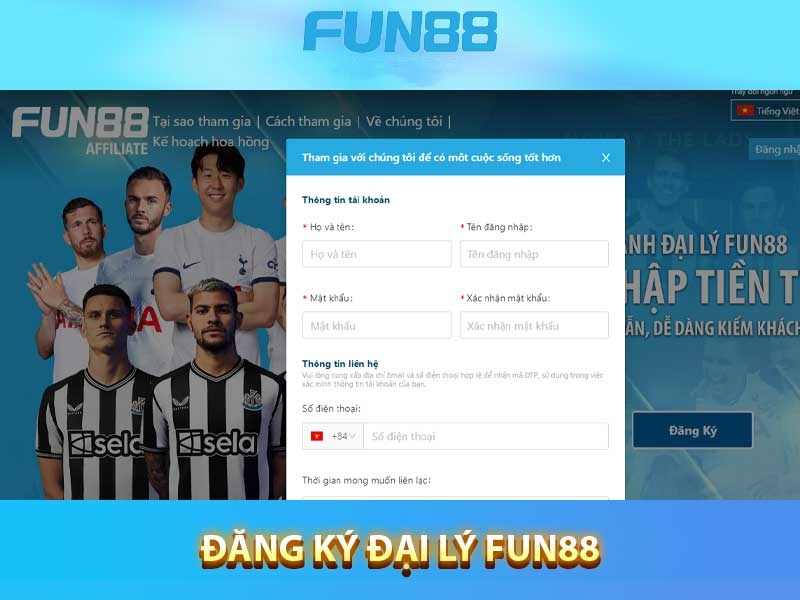 Đại lý Fun88 - Cơ hội rinh hoa hồng khủng cho thành viên Mốc thời gian thanh toán hoa hồng cho đại lý